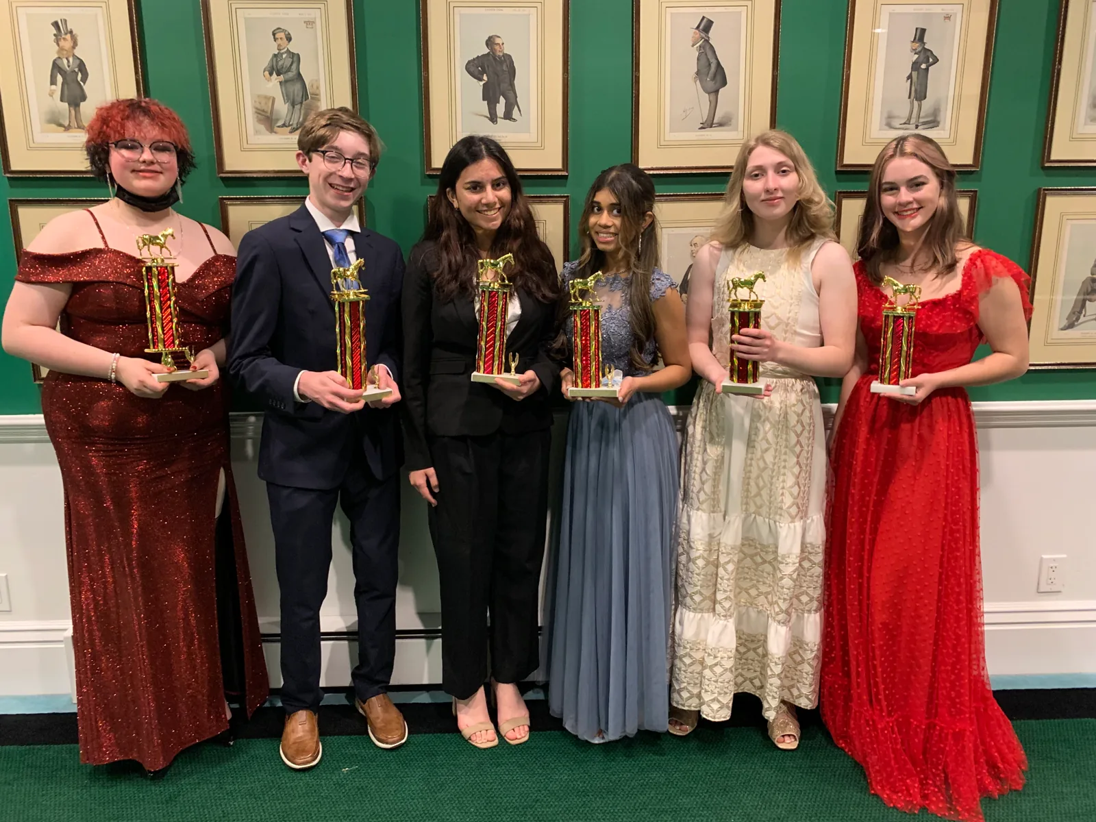 Mackinac 2022 finalists with trophies