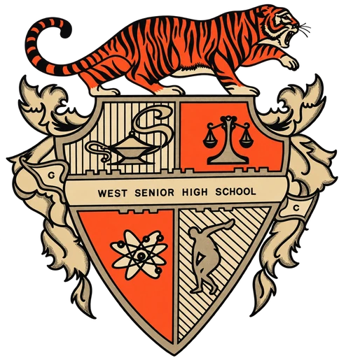 Garden City West High School logo