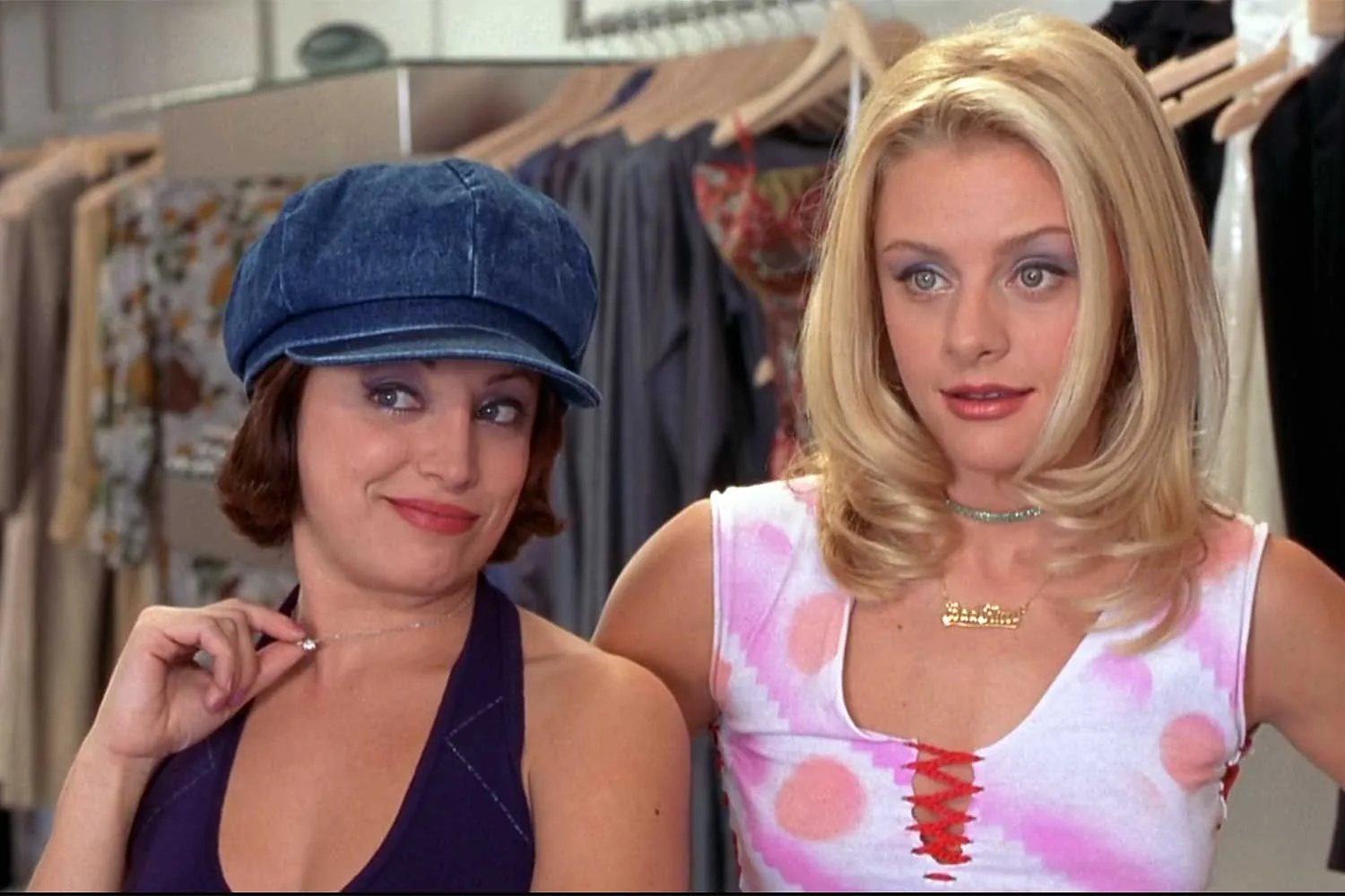 Jessica Cauffiel as Margot Chapman alongside Alanna Ubach in Legally Blonde